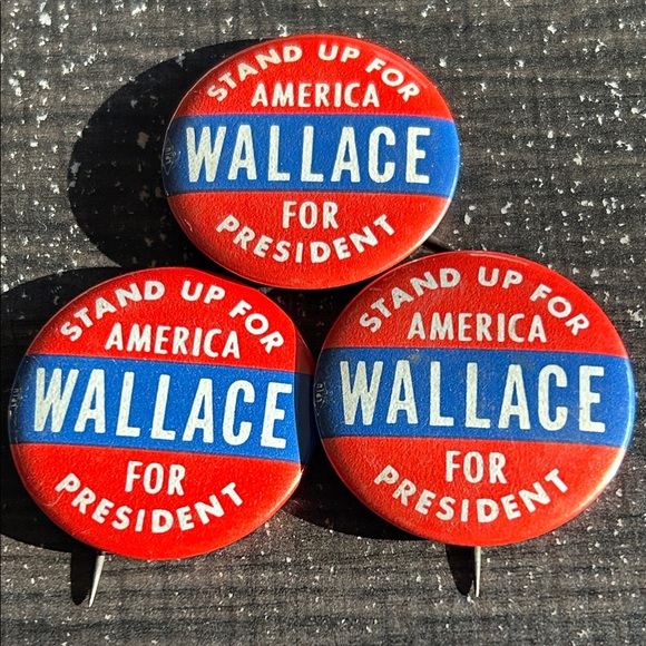 Other - Vintage Wallace for President Buttons